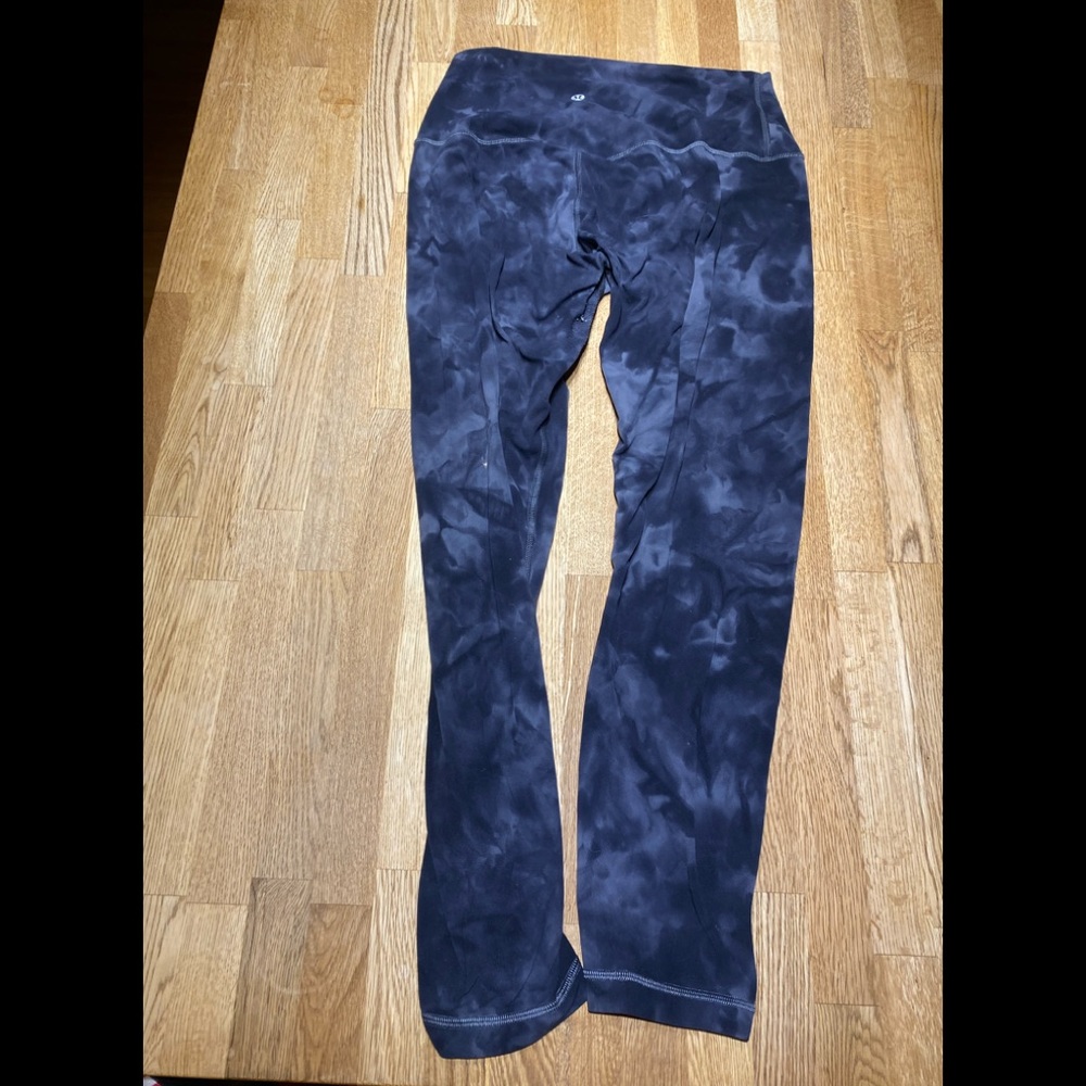 Lululemon Align legging space dye dark gray